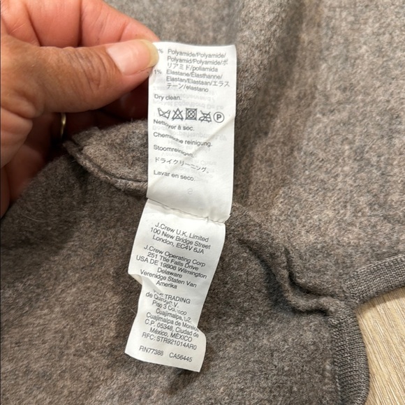 Madewell Cardigan Size Small Gray Oversized Sweater Wool Long Sleeve - Picture 11 of 12